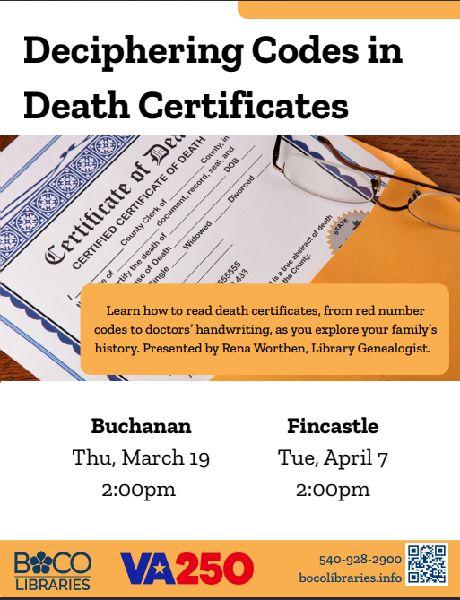 Deciphering Codes in Death Certificates